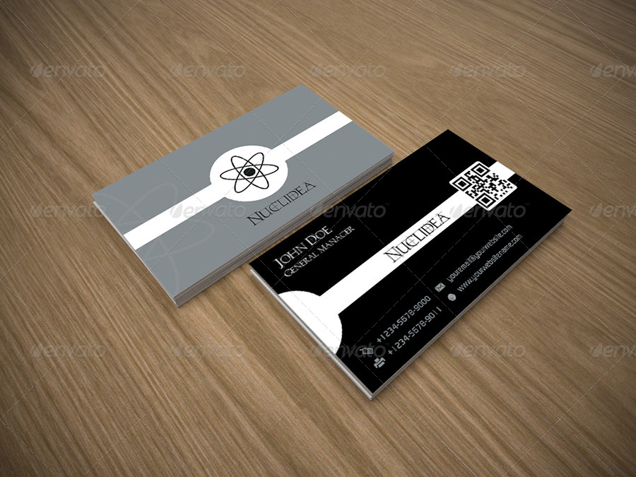 Scientific Business Card, Print Templates GraphicRiver